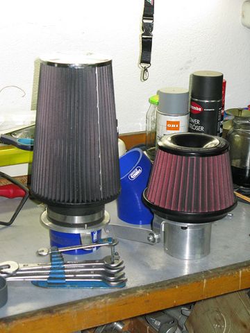 Two air filters compared