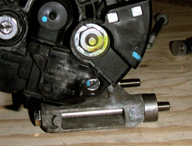 Alternator spacer