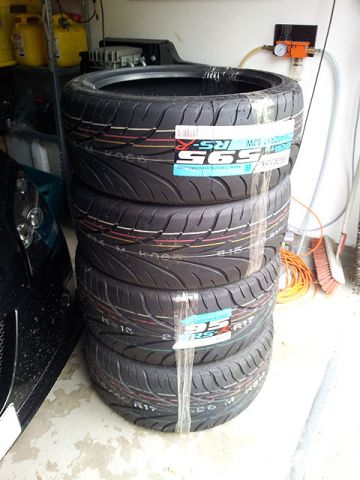 New tyres