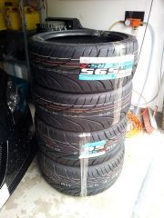 New tyres